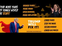 Trump Halloween Billboard