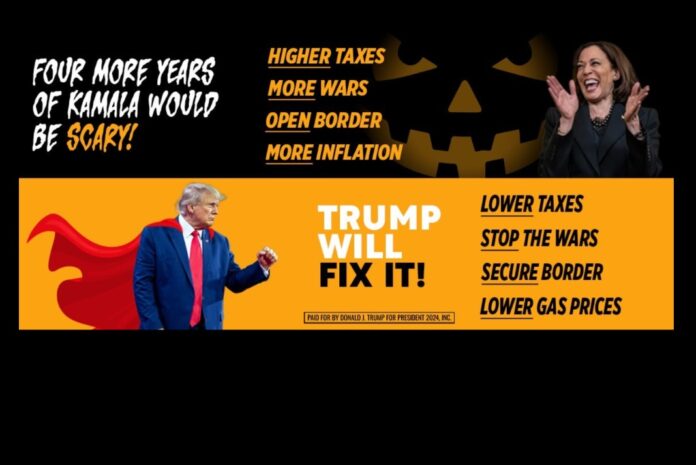 Trump Halloween Billboard