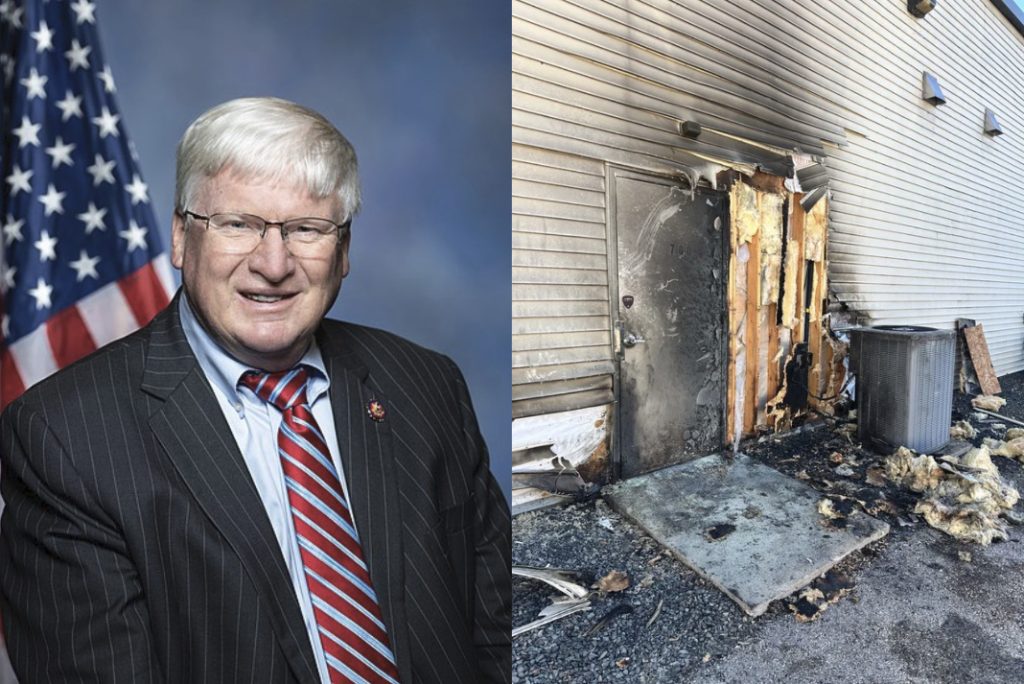 Glenn grothman office fire