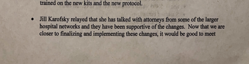 Wisconsin's rape kit strategy